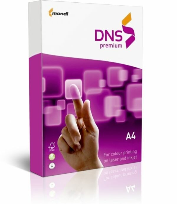 Картон DNS premium 160г, бял копирен картон
